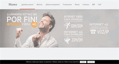 Desktop Screenshot of maxen.es